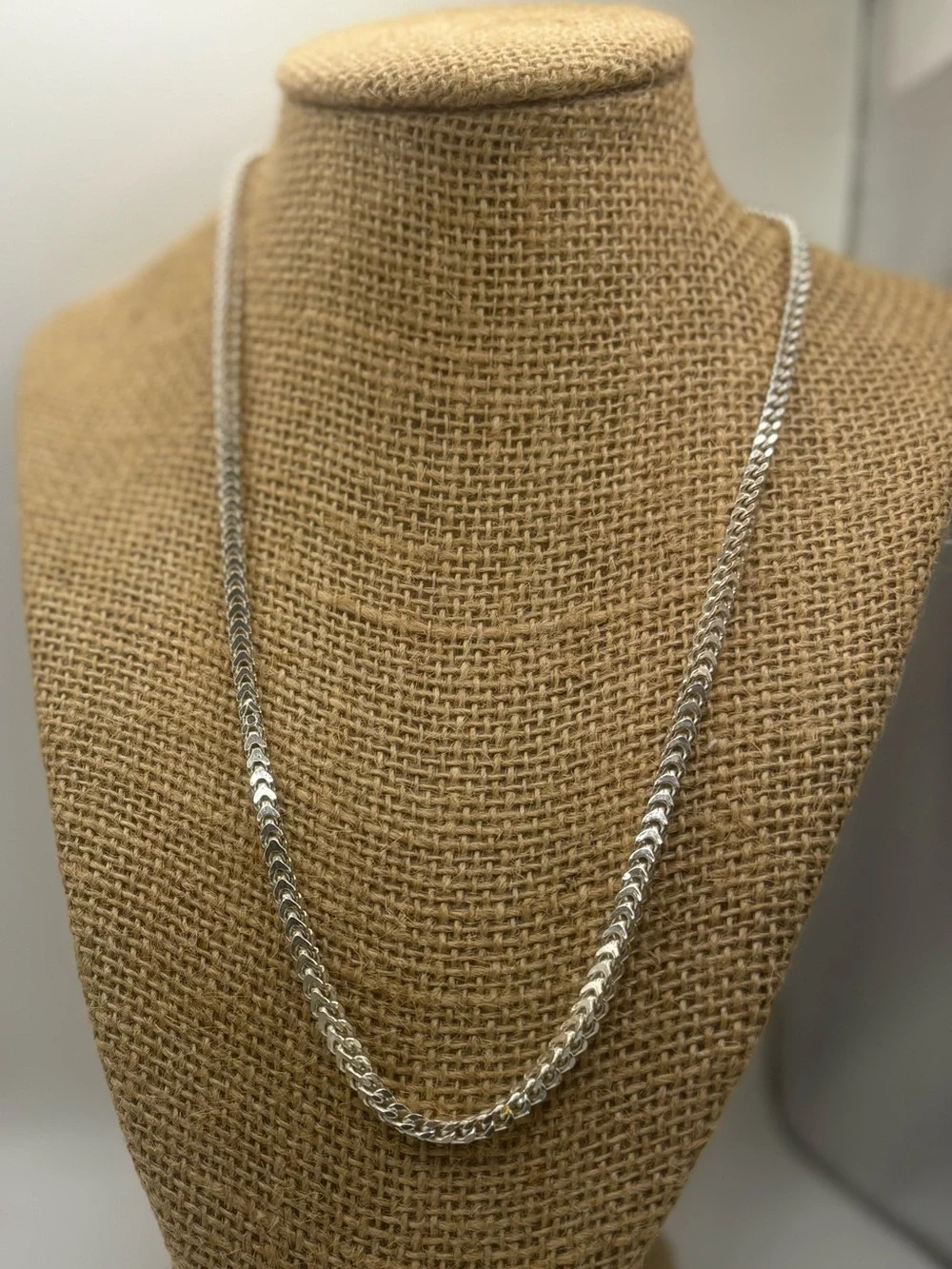 925 Franco Chain Necklace Unisex